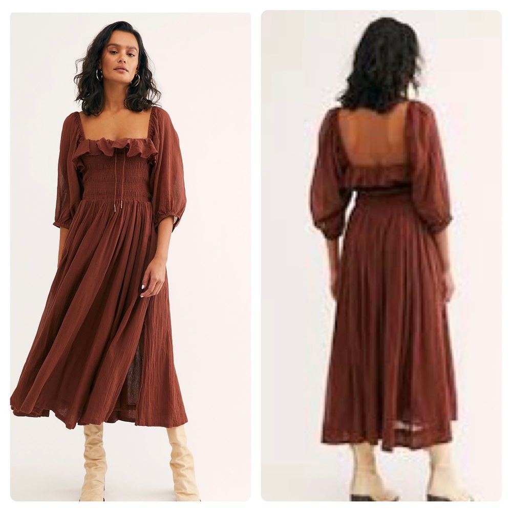 Free People Oasis Midi Dress